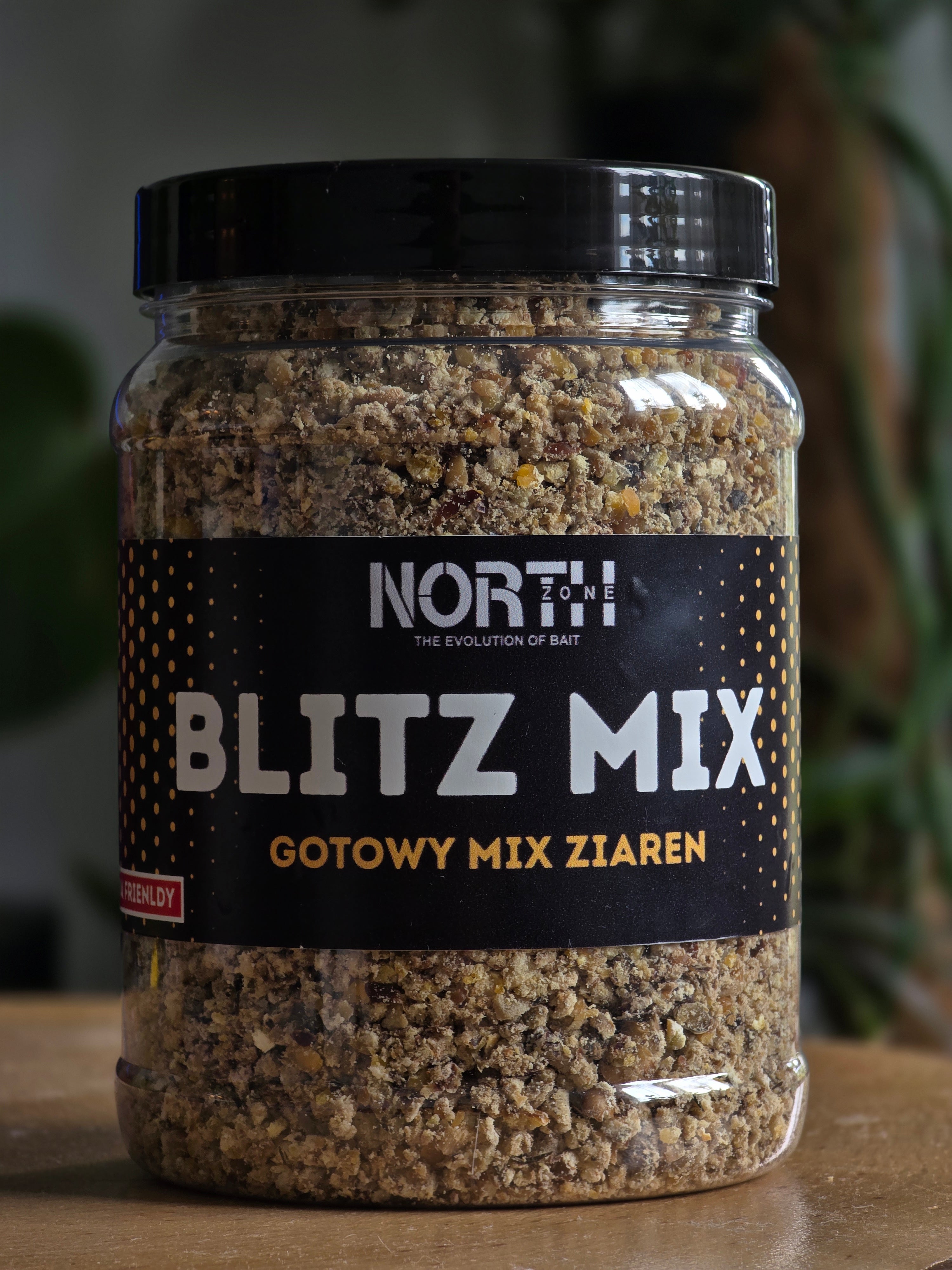 Blitz Mix 1250 ml – Gotowy Mix Ziaren | Zanęta i Przynęta na Karpia i Amura