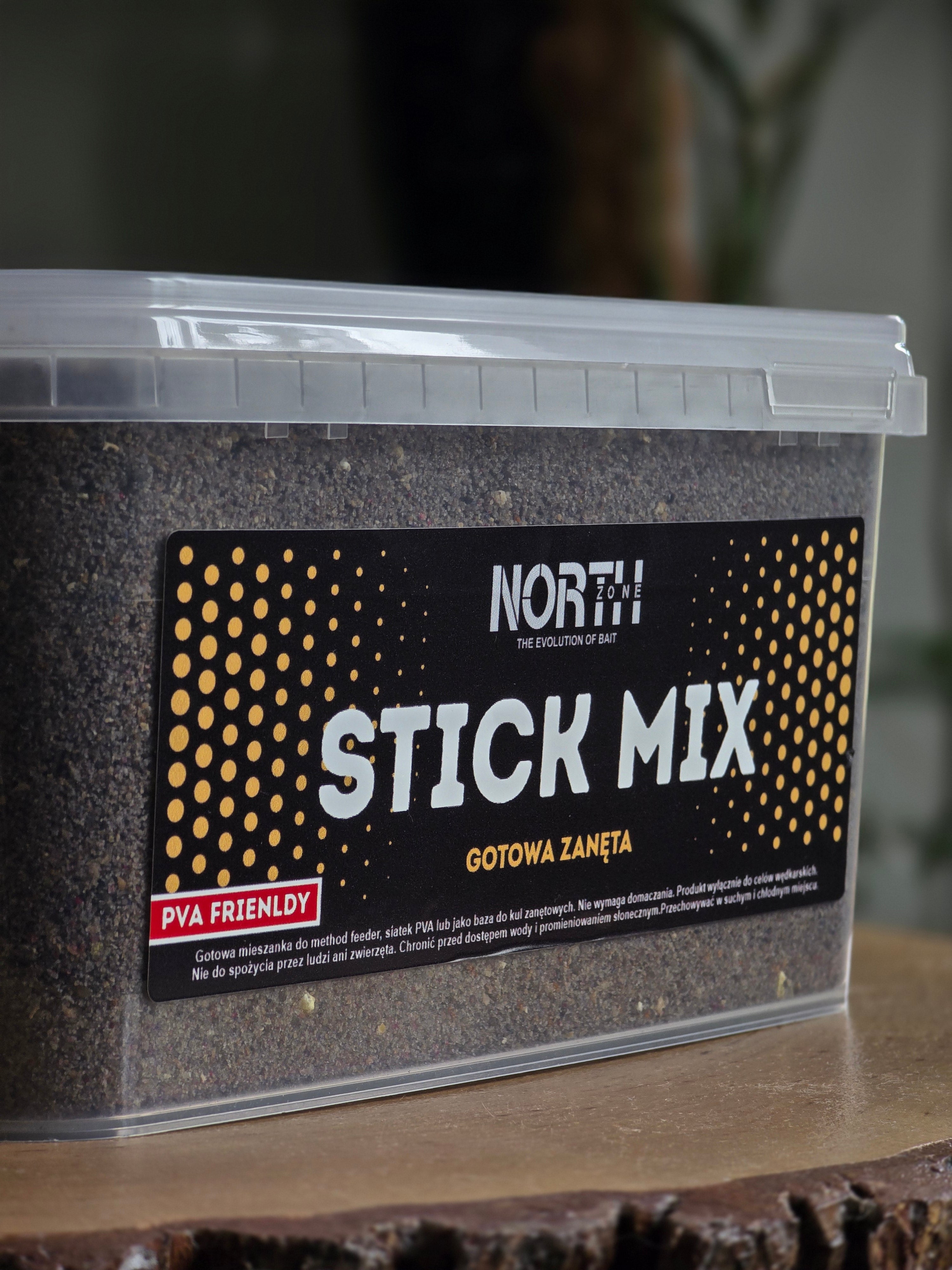 Stick Mix 3 L – Gotowa Zanęta PVA Friendly | Skuteczna mieszanka do karpi i amurów